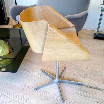 Vintage Plywood Ribbon Rocking Chair by Franca Stagi-YGE-580466