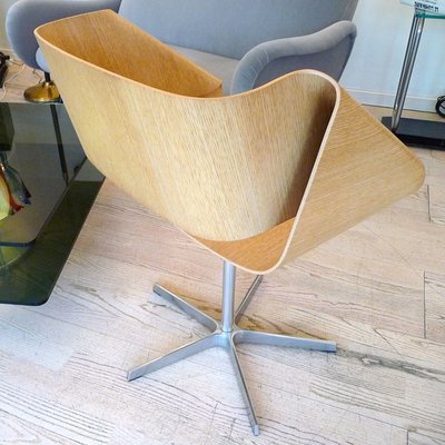 Vintage Plywood Ribbon Rocking Chair by Franca Stagi-YGE-580466