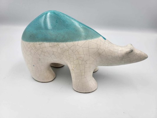 Vintage Polar Bear Figurine, 1960s-CAQ-1367192