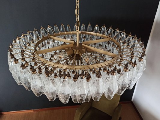 Vintage Poliedri Chandelier in Murano Glass, 1990-OVO-1736608