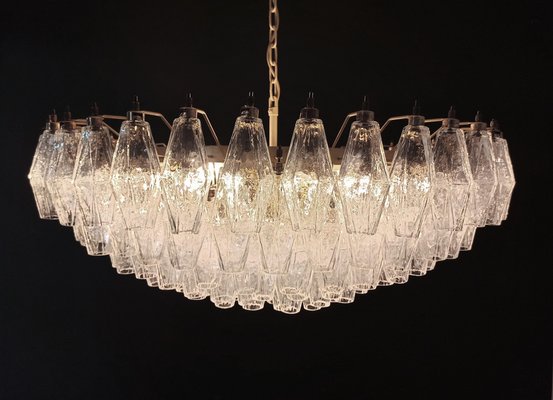 Vintage Poliedri Chandelier in Murano Glass, 1990-OVO-1736608