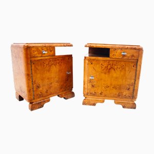 Vintage Polish Bedside Tables, 1950s, Set of 2-BXB-1742253