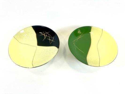 Vintage Polish Ceramic Bowls from Mieroszów, 1970s, Set of 2-ZCY-2031586