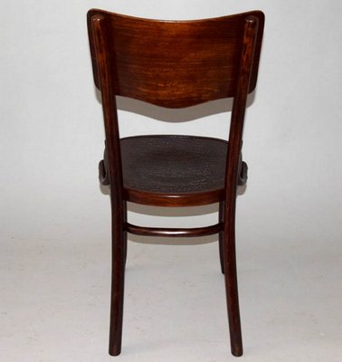 Vintage Polish Dining Chairs from Fabryka Mebli Gyetych Jozef Mintzis Ka. W. Radomsko, 1920s, Set of 4-TZ-557426