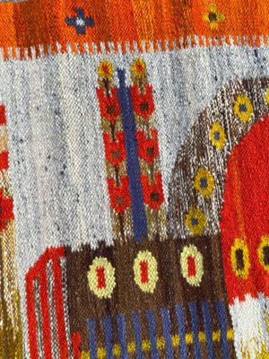 Vintage Polish Hand Woven Tapestry-YMM-1124221