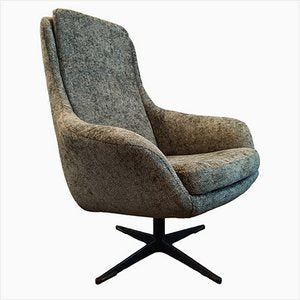 Vintage Polish Swivel Armchair, 1970s-FSD-1797343