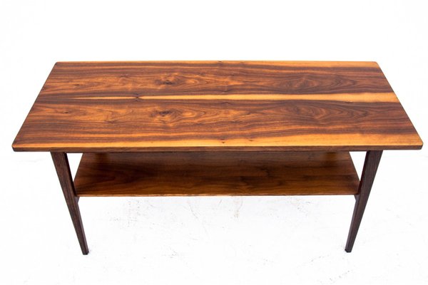 Vintage Polish Walnut Coffee Table, 1950s-BXB-1285427