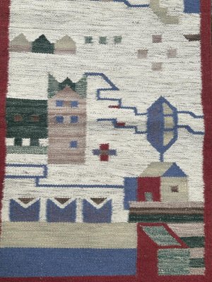 Vintage Polish Woven Tapestry, 1970s-YMM-1818109