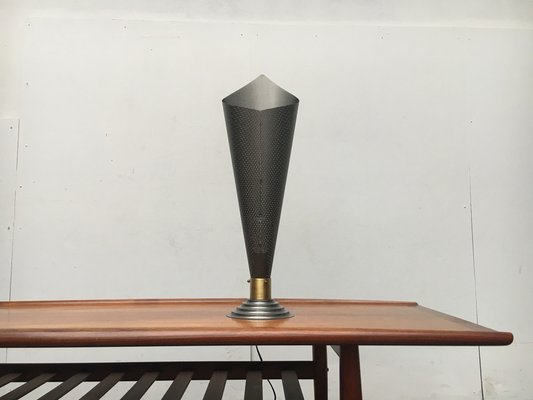 Vintage Postmodern Table Lamp in Metal-UAH-1264109