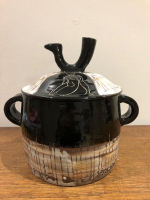 Vintage Pot from Atelier Cerenne, 1950s-AVC-657536