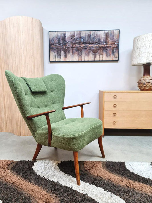 Vintage Prague Chair by Fauteuil Madsen & Schubell, 1960s