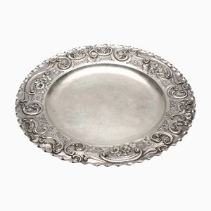 Vintage Pure Silver Serving Platter-WMV-1129682