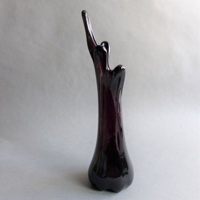 Vintage Purple Murano Glass Vase from Made Murano Glass, 1950s-WK-772118