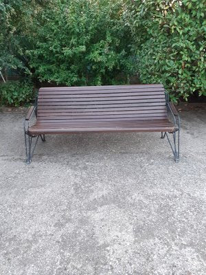 Vintage Railway Station Bench-GZF-1733840