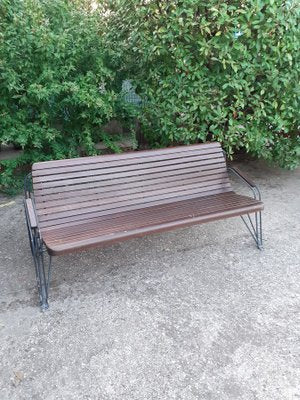 Vintage Railway Station Bench-GZF-1733840