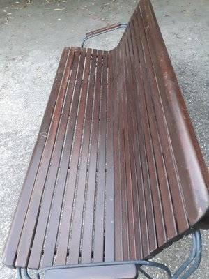 Vintage Railway Station Bench-GZF-1733840