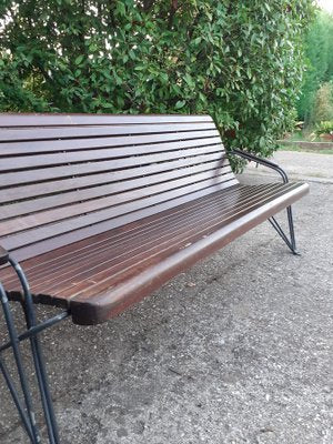 Vintage Railway Station Bench-GZF-1733840