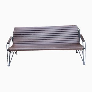 Vintage Railway Station Bench-GZF-1733840