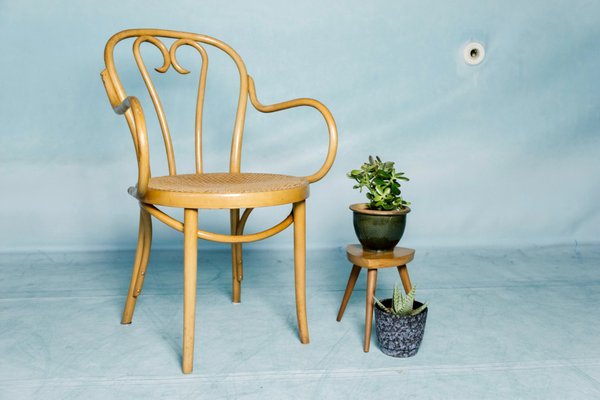 Vintage Rattan Armchair, 1960s-HGA-589124