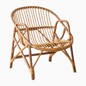 Vintage Rattan Armchair, France-XKX-2034916