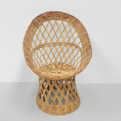 Vintage Rattan Chair, 1970s-TL-1083041