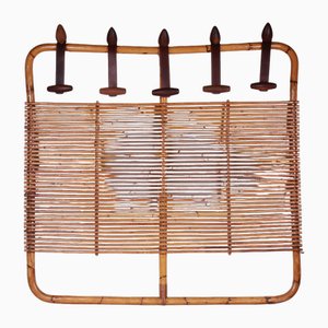 Vintage Rattan Coat Rack-VJY-2021273