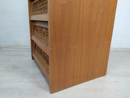 Vintage Rattan Drawers, 1950s-EAD-1789915