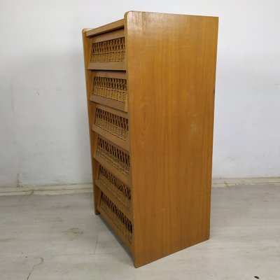 Vintage Rattan Drawers, 1950s-EAD-1789915