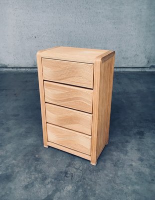 Vintage Rattan High Chest of Drawers, 1980s-RQV-2033216