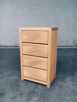 Vintage Rattan High Chest of Drawers, 1980s-RQV-2033216