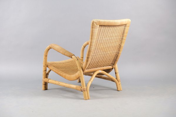 Vintage Rattan Lounge Chair from Arco-CIP-638927