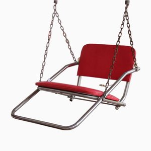 Vintage Red Children's Swing, 1950s-DDQ-1743496