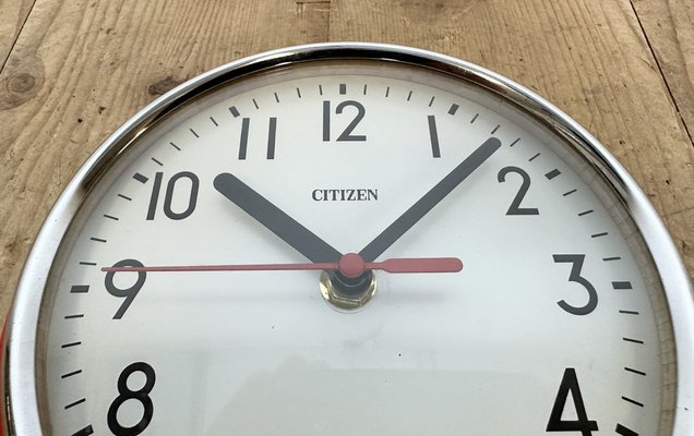 Vintage Red Citizen Maritime Wall Clock, 1990s-CGF-1703536