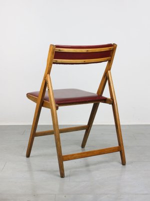 Vintage Red Eden Folding Chair by Gio Ponti-HGJ-1017400