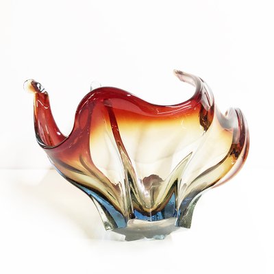 Vintage Red Murano Glass, 1960s-OLY-846924