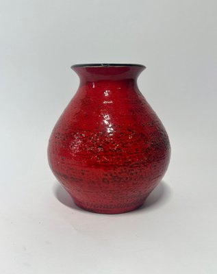 Vintage Red Pottery Vase-MTU-1818473