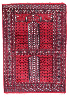 Vintage Red Wool Rug, 1970s-JZV-1441014