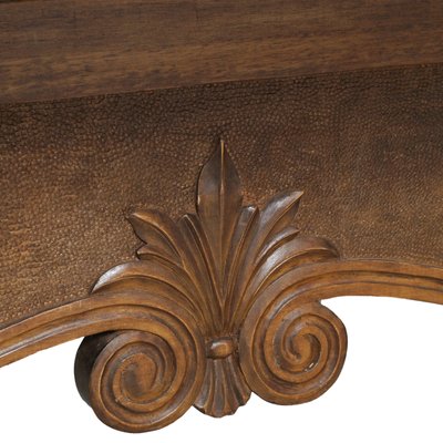 Vintage Renaissance Style Italian Carved Walnut Dining Table by Michele Bonciani-Cascina, 1940s-NJV-577243