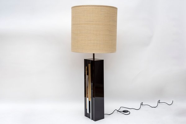 Vintage Resin Table Lamp, 1970s-VRR-594630