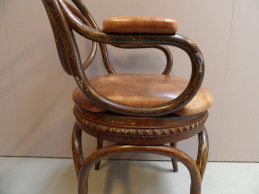 Vintage Revolving Barber Chair, 1930s-PNJ-1763025