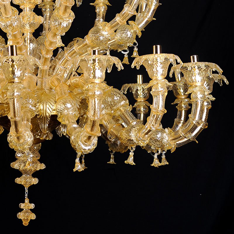 Vintage Rezzonico Chandelier, 1950s