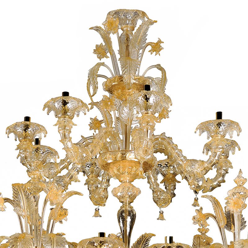 Vintage Rezzonico Chandelier, 1950s