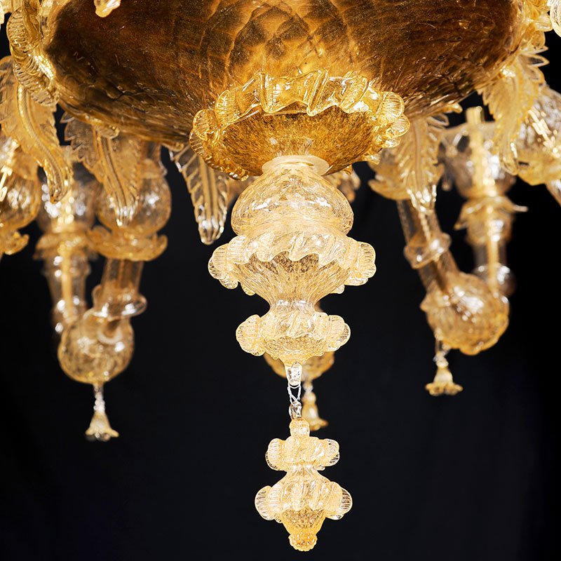 Vintage Rezzonico Chandelier, 1950s