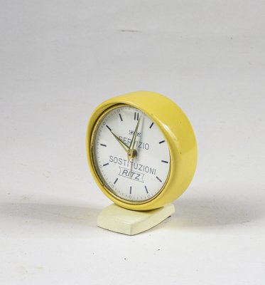 Vintage Ritz Yellow Alarm Clock, 1960-RAQ-995316