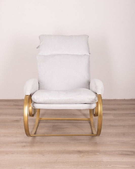 Vintage Rocking Armchair by Guido Faleschini, 1970s