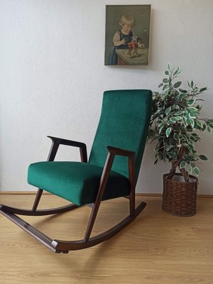 Vintage Rocking Chair, 1950s-ZEF-1723764