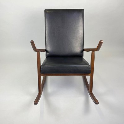 Vintage Rocking Chair, Czechoslovakia, 1970s-TZ-1028638