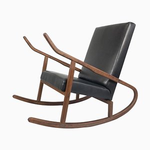 Vintage Rocking Chair, Czechoslovakia, 1970s-TZ-1028638