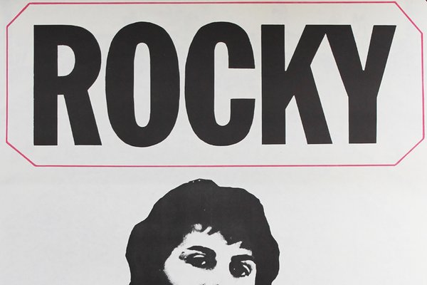 Vintage Rocky Poster by Jan Antonin Pacak, 1980s-BAR-583413