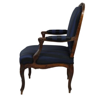 Vintage Rococo Beech Armchair-GCQ-1786955